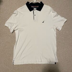 White Nautica Men’s Polo